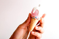 Mini Ice Cream Cone Cake Pop